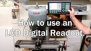 LCD Digital readout How to use [upl. by Alym]