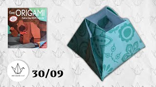 3009  Contemporary Box  Easy ORIGAMI Calendar 2024 [upl. by Llekcir286]