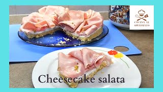 Cheesecake salata  senza cottura [upl. by Zoubek]