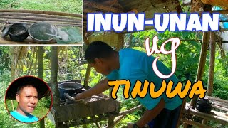 COOKING BISAYA DISH IN THE PROVINCE  TINUWANG ISDA  INUNUNAN  Paul Aballe [upl. by Swee]