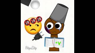 Heat 🙄🔞❌ and Baby Brud 🏿🔳✅ featuring Good Pinabuna emojicat duet animation emoji ll sprunki [upl. by Adnohsak189]