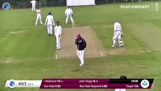 Highlights of St Margarets Cosmopolitan CC 2nd XI v Folkestone CC 3rd [upl. by Anilef]