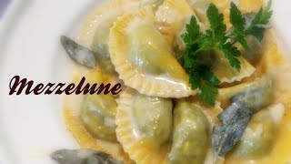 Pastas Caseras  Mezzelune [upl. by Biddie889]