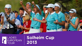 Solheim Cup  Day 2 Afternoon Highlights [upl. by Ariaz]