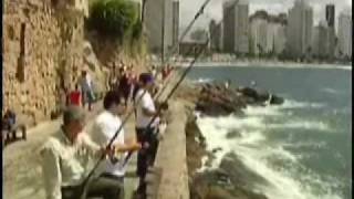 Pesca Alternativa  Guarujá Paredão dos Pescadores  Parte 1 [upl. by Janerich]