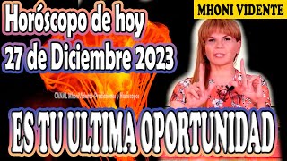 🌟Mhoni Vidente 27 de DICIEMBRE🌟🪬MHONI VIDENTE HOROSCOPOS y predicciones🪬🔮💫HOROSCOPO DIARIO GRATIS💫🔮 [upl. by Adar960]