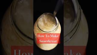 How to make Sauerkraut filled with Natural Probiotics For Gut Health [upl. by Hpesojnhoj]