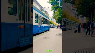 🇨🇭Bahnhofstrasse Zurich Switzerland ytshorts travel abba [upl. by Mclain559]