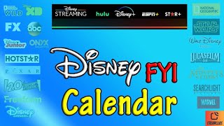 Disney FYI Calendar Everything Coming to Disney in October 2024 [upl. by Nail]