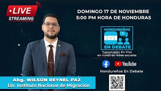 Wilson Paz en Hondureños en Debate 171124 [upl. by Monie328]