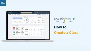 BoardVitals Training Video How to Create Classes [upl. by Llevart39]