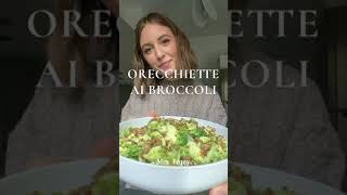 ORECCHIETTE AI BROCCOLI [upl. by Ranitta]