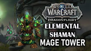 Elemental Shaman  Mage Tower  Dragonflight Season 3 1025  328 Combat Time [upl. by Materi216]