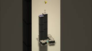 Minecraft World Trade Center Complex 18 Scale Minecraft MinecraftBuilds TwinTowers WTC [upl. by Harikahs]