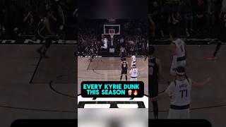 EVERY KYRIE DUNK this season 🤯 [upl. by Birdella]