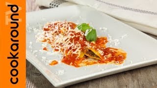 Ravioli di melanzane  Tutorial ricetta ravioli vegetariani [upl. by Rehpotsyrhc]