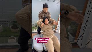 Thoracic pain treatment trending shortfeed ytshorts [upl. by Magulac302]