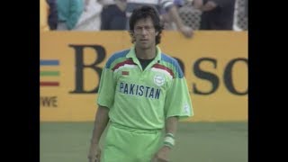 Pakistan vs New Zealand 1992 World Cup Semi Final Highlights HD Rare [upl. by Ibbed]