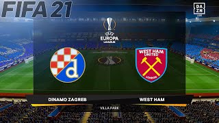 Dinamo Zagreb vs West Ham United  UEFA Europa League 20212022  Predictions amp Full match [upl. by Allmon524]