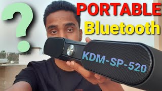 KDMSP520 Bluetooth Portable Speaker ⚡ KDM Speaker Bluetooth⚡Best Bluetooth Portable Speaker [upl. by Eynenihc132]