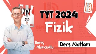 26 TYT Fizik  Doğrusal Hareket 2  Barış AKINCIOĞLU 2024 [upl. by Drucill]