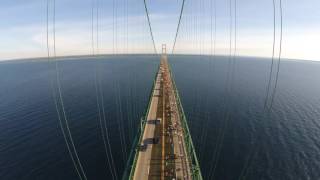 2016 Labor Day Mackinac Bridge Walk TimeLapse [upl. by Lothair]