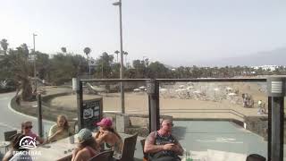 Webcam Lanzarote  Live Stream from the Beachbar in Costa Teguise [upl. by Gurtner]