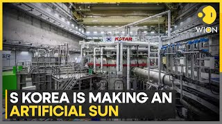 South Korea Artificial Sun reaches a temperature of 100 million Celsius for record period  WION [upl. by Goddard234]