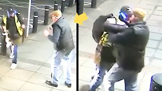 Mugger Confronts 77 Year Old Man At ATM Then Immediately regrets it [upl. by Nnaecyoj]