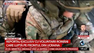 Jurnaliștii Antena 3 CNN alături de voluntarii români pe frontul din Ucraina Când stai sub bombard [upl. by Enihpets]