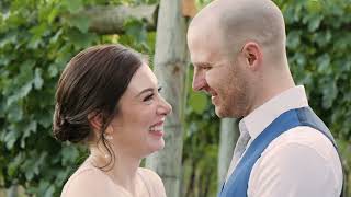 Wedding Reception with a Pinata  Cassidy amp Chris  Lovingston Winery Wedding Video Teaser [upl. by Nennerb]