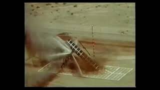 MX Peacekeeper ICBM Buried Trench Test [upl. by Ebert]