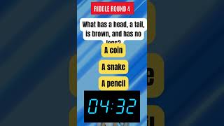 Riddle Round 4 Can You Solve This MindBending Riddle in 30 Seconds 🧠💡 [upl. by Novj]