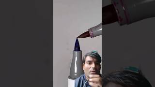 Satisfying markers with 3 in 1 colours shorts drawing art painting [upl. by Bust]