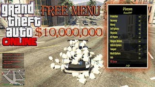 GTA 5 Online 142 Venom Menu w Stealth MoneyRPProtectionsFREE DOWNLOAD BEST FREE MENU 142 [upl. by Nired105]