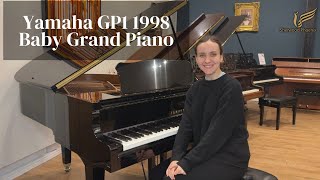 Yamaha GP1 53quot Baby Grand Piano Black Polyester  Review amp Demo  Sherwood Phoenix [upl. by Ennaira]