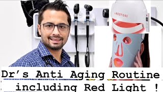 Doctor’s 5 Step Anti Aging Skin Routine incl Red Light Devices [upl. by Kaitlyn]