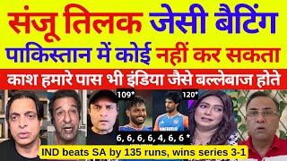 Pak media crying on IND wins series 31  Ind Vs SA 4th T20 Highlights  Pak Reacts [upl. by Og]