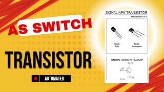 How to use a transistor as switch [upl. by Afirahs509]