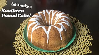 The Easiest Southern Pound Cake Recipe with a twist [upl. by Amlas]