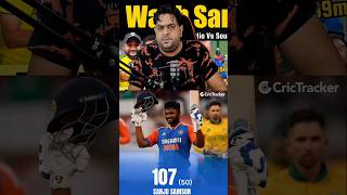 SANJU SAMSON 10750 🔥 cricket indvssa sanjusamson suryakumaryadav hardikpandya abcricinfo [upl. by Derwood]