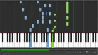 How to play The Entertainer  Scott Joplin  Synthesia  50 speed [upl. by Enilesor]