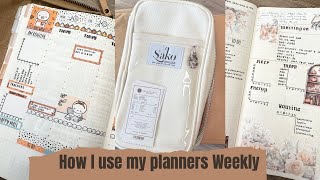 week in my planners  1420 Oct 2024 [upl. by Xino]