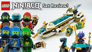 The Most Unique Bounty Yet  LEGO Ninjago Hydro Bounty Review Set 71756 [upl. by Rozanna706]