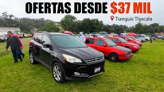 🔥Buenos Precios en el Tianguis de Autos Tlaxcala OFERTAS desde 37 mil pesos  Arre Canales [upl. by Anirtap980]