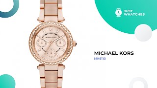 Unique Michael Kors MK6110 Womens Watches Prices Detailed Specs Features [upl. by Asin943]