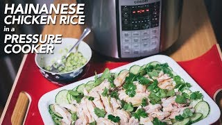 How to Make Hainanese Chicken Rice 海南雞飯  with rice cooker [upl. by Leahcim]