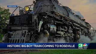 Worlds largest steam locomotive travels through Sacramento region [upl. by Mini]