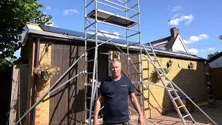 DIY Solar Panel Installation Bad Day [upl. by Odrareve]