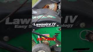 Doing some aerator work lawn lawncare aerator smallbusiness lawnmaintenance [upl. by Barbey]